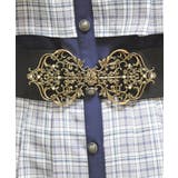 鍵装飾オーナメント太幅ベルト | axes femme | 詳細画像1