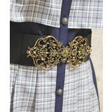 鍵装飾オーナメント太幅ベルト | axes femme | 詳細画像2