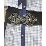 鍵装飾オーナメント太幅ベルト | axes femme | 詳細画像3