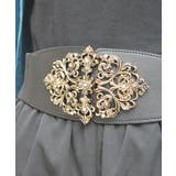 クラシカル装飾太幅ベルト | axes femme | 詳細画像1 