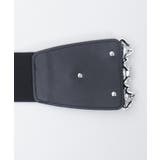 クラシカル装飾太幅ベルト | axes femme | 詳細画像14 