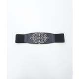 クラシカル装飾太幅ベルト | axes femme | 詳細画像9 