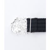 雪薔薇モチーフゴムベルト | axes femme | 詳細画像7 