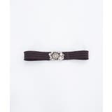 雪薔薇モチーフゴムベルト | axes femme | 詳細画像9 