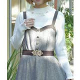 オーナメントローズゴムベルト | axes femme | 詳細画像2 