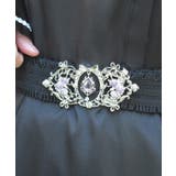 パープル | オーナメントローズゴムベルト | axes femme