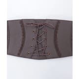 レースアップコルセットベルト | axes femme | 詳細画像20 