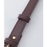 蝶モチーフバックル合皮ベルト | axes femme | 詳細画像13 