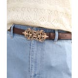 蝶モチーフバックル合皮ベルト | axes femme | 詳細画像2 