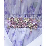 紫陽花ビーズゴムベルト | axes femme | 詳細画像4 