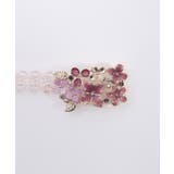 紫陽花ビーズゴムベルト | axes femme | 詳細画像8 