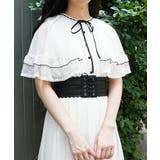 ローズスカラップ合皮ベルト | axes femme | 詳細画像6 