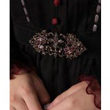 ゴールド | 祈りの荊華細ゴムベルト | axes femme