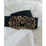 Ａゴールド | ハートチャームゴムベルト | axes femme