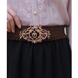 ピンク | ハートチャームフリルベルト | axes femme