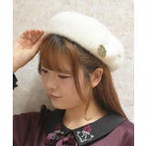 アンティークピン付きベレー | axes femme | 詳細画像1