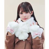 ベロアリボンファーミトン | axes femme | 詳細画像2