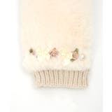 巻きバラ×リボンファー手袋 | axes femme | 詳細画像16