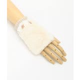 巻きバラ×リボンファー手袋 | axes femme | 詳細画像18