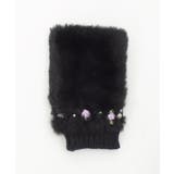 巻きバラ×リボンファー手袋 | axes femme | 詳細画像22