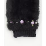 巻きバラ×リボンファー手袋 | axes femme | 詳細画像23