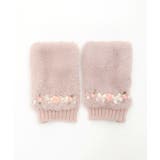 巻きバラ×リボンファー手袋 | axes femme | 詳細画像6