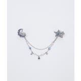 月×星装飾ストールクリップ | axes femme | 詳細画像12 