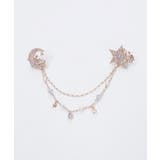 ゴールド | 月×星装飾ストールクリップ | axes femme