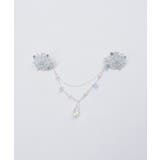 シルバー | 雪の結晶ストールクリップ | axes femme
