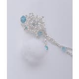 雪薔薇モチーフ襟クリップ | axes femme | 詳細画像9 