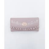 ローズ刺繍フリル長財布 | axes femme | 詳細画像17