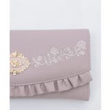 ローズ刺繍フリル長財布 | axes femme | 詳細画像20