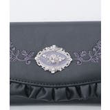 ローズ刺繍フリル長財布 | axes femme | 詳細画像8