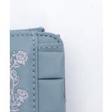 ローズ刺繍フリルミニ財布 | axes femme | 詳細画像14