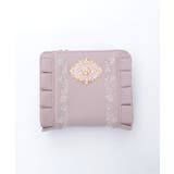 ローズ刺繍フリルミニ財布 | axes femme | 詳細画像18