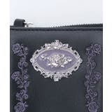 ローズ刺繍フリルミニ財布 | axes femme | 詳細画像9