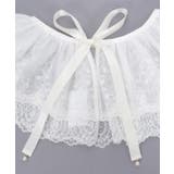 フラワーチュールレース付け襟 | axes femme | 詳細画像18 
