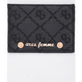 ローズキルト型押しパスケース | axes femme | 詳細画像7
