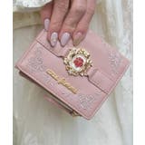 ピンク | 薔薇封入モチーフミニ財布 | axes femme