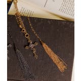 ゴールド | 繊翳の薔薇十字マルチチェーン | axes femme