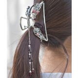 シルバー | いちごモチーフバンスクリップ | axes femme
