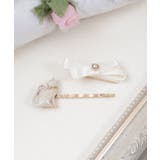 ゴールド | リボンキャットヘアピンＳＥＴ | axes femme