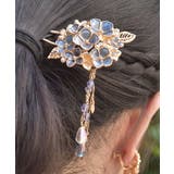 ゴールド | 紫陽花モチーフかんざし | axes femme