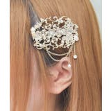 雪薔薇モチーフヘアクリップ | axes femme | 詳細画像1 