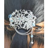 雪薔薇モチーフヘアクリップ | axes femme | 詳細画像3 