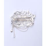 雪薔薇モチーフヘアクリップ | axes femme | 詳細画像5 