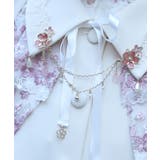 ゴールド | 桜モチーフ襟クリップ＆イヤリング | axes femme