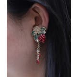 苺モチーフ襟クリップ＆イヤリング | axes femme | 詳細画像4 