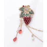 苺モチーフ襟クリップ＆イヤリング | axes femme | 詳細画像7 