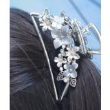シルバー | 紫陽花バンスクリップ | axes femme